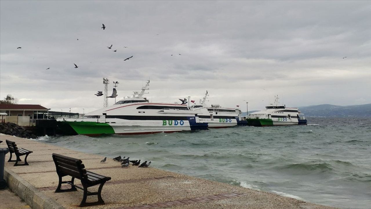 Bursa'daki Bazı Deniz Otobüsü Seferleri İptal Edildi
