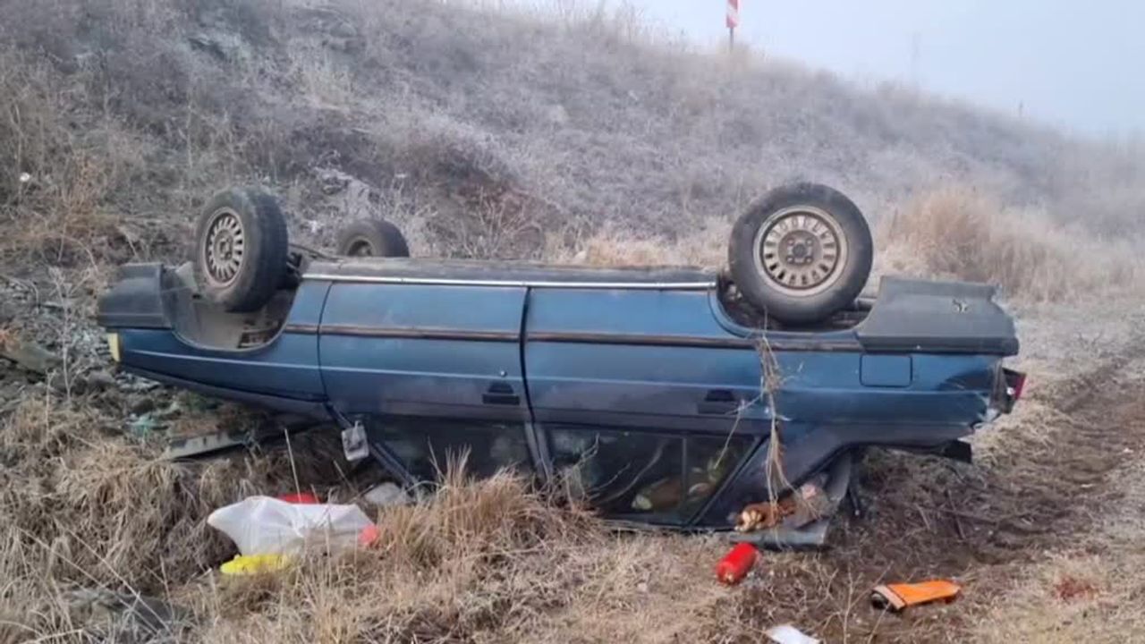 Çorum'da Otomobil Kazası: 3 Yaralı