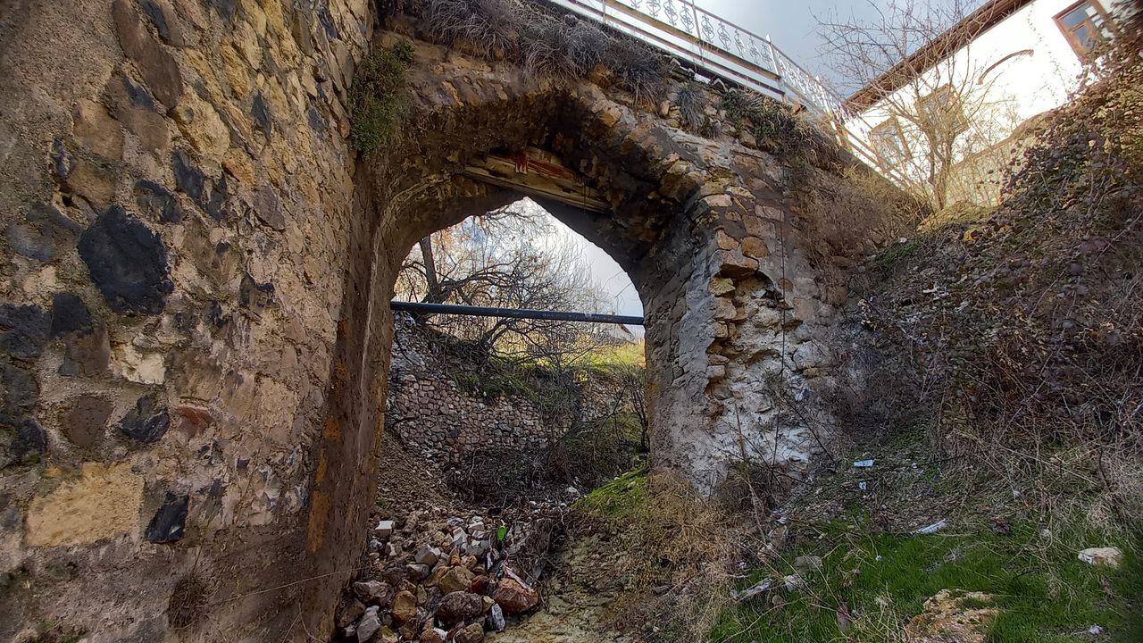 Beypazarı'ndaki Tarihi Köprüde Restorasyon Zamanı