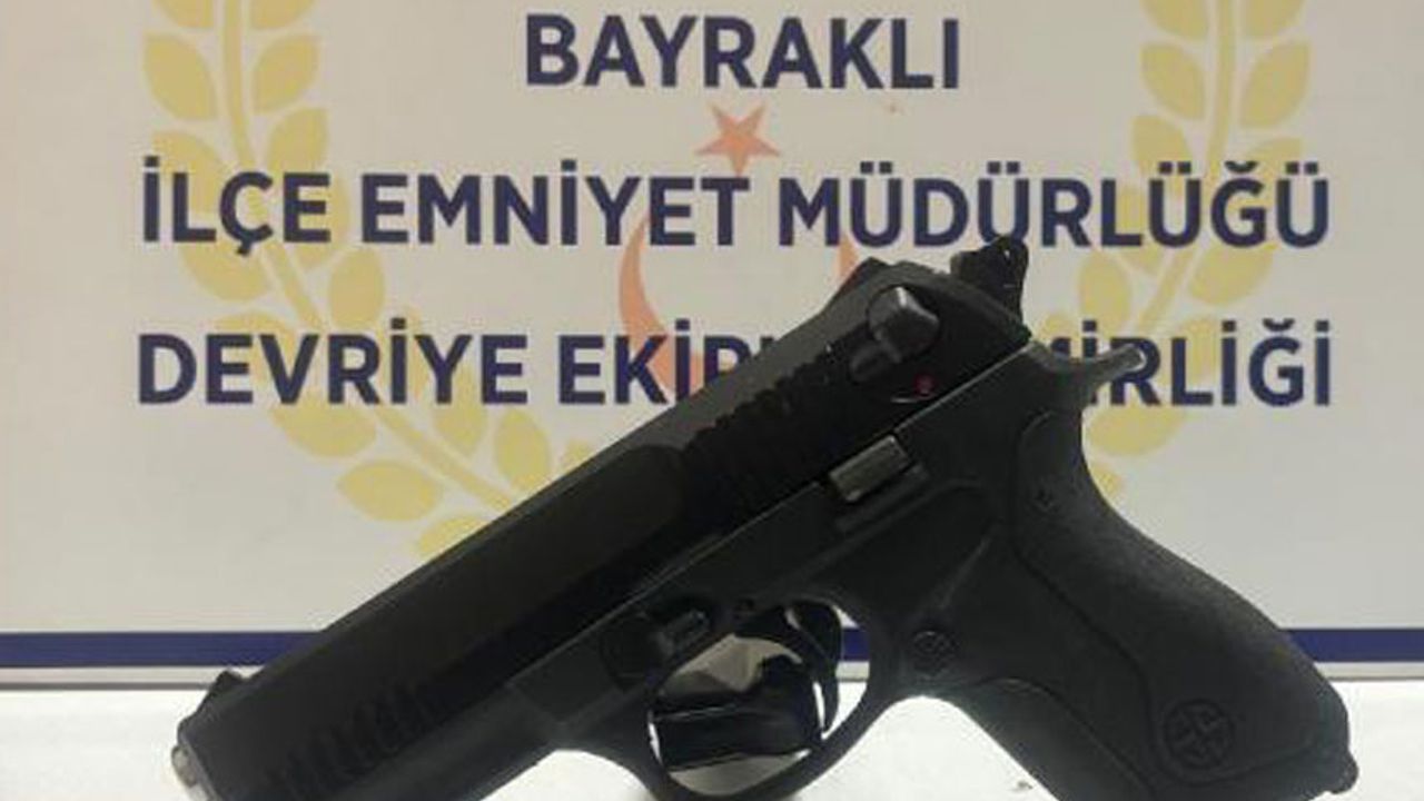 İzmir Bayraklı’daki Silahlı Maganda Yakalandı
