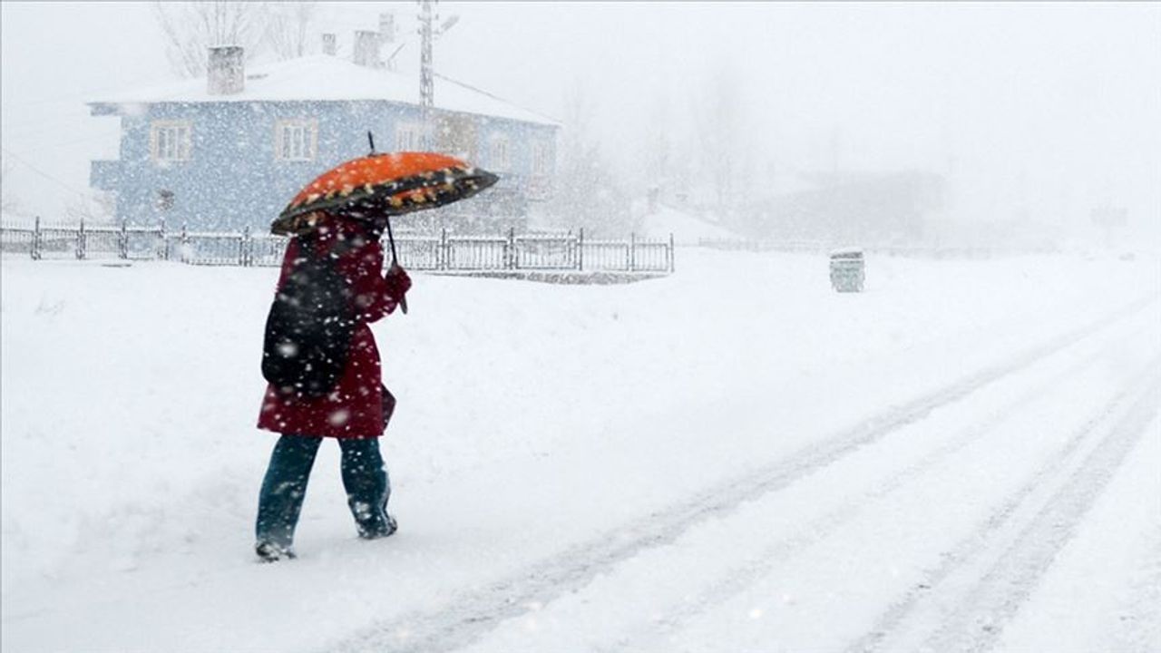 Trabzon ve Hakkari'de Eğitime Kar Engeli