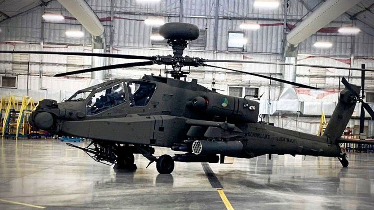 Hollanda, Apache Helikopterleriyle NATO'ya Güç Katıyor