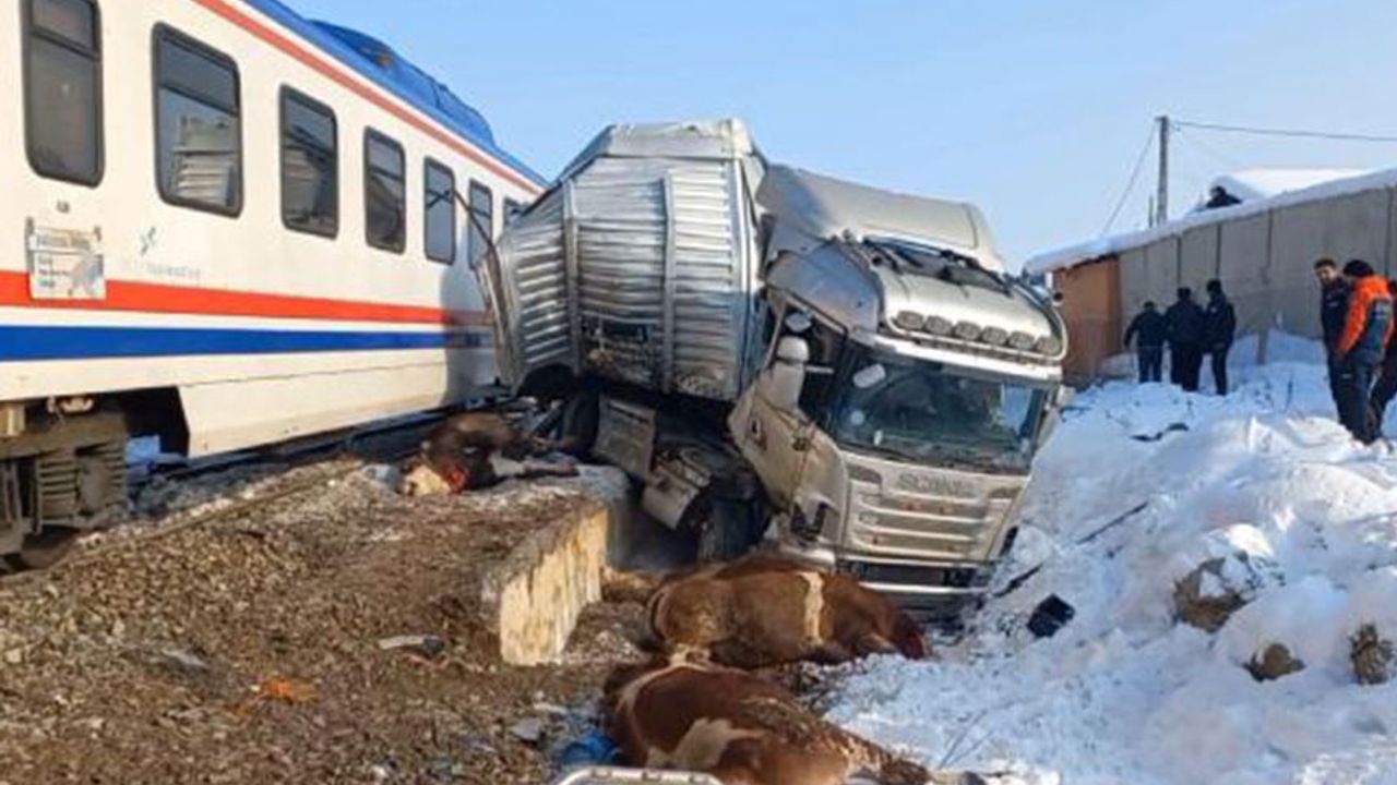 Muş’ta Yolcu Treni Kazası
