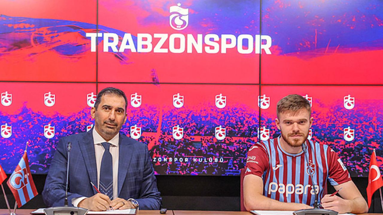 Trabzonspor’da Batagov için İmza Töreni