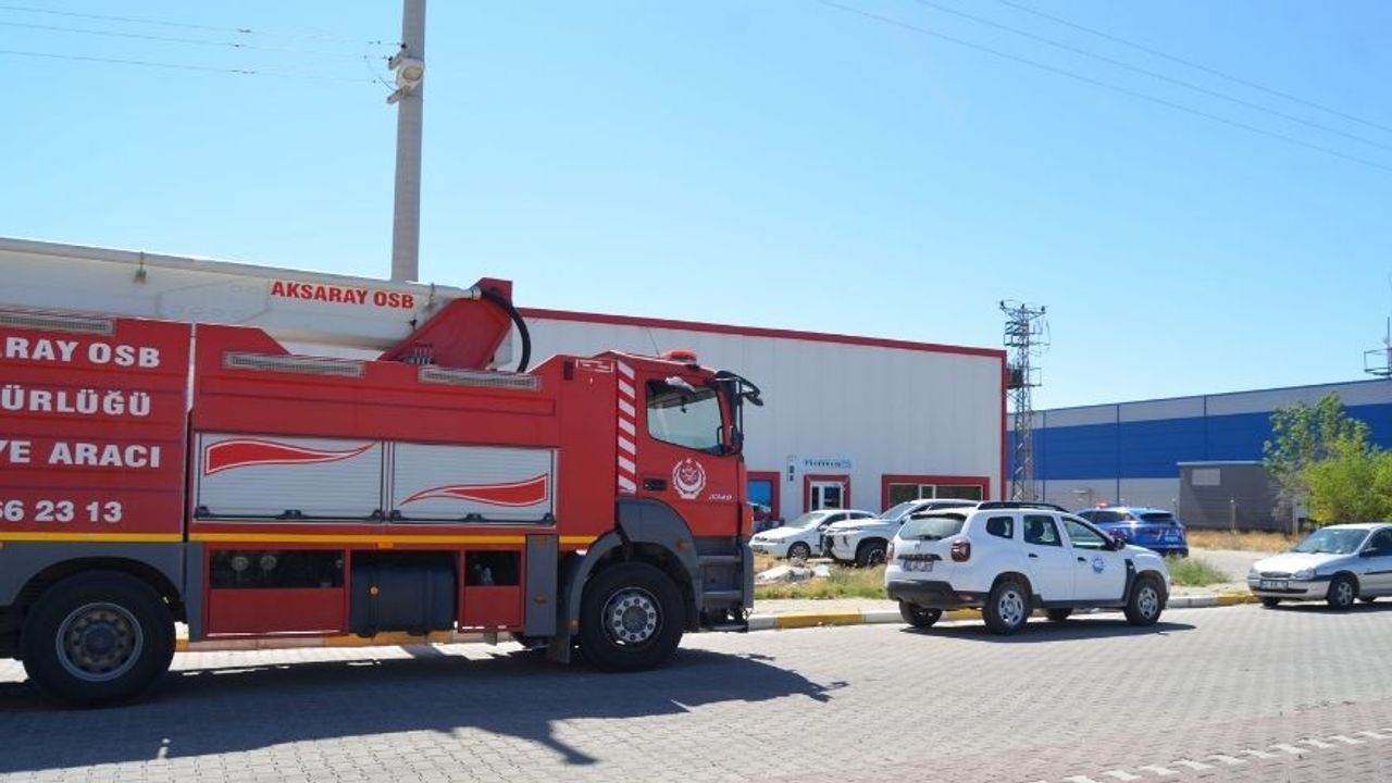 Aksaray'da Depolama Fabrikasında Patlama: 1 Ölü, 3 Yaralı
