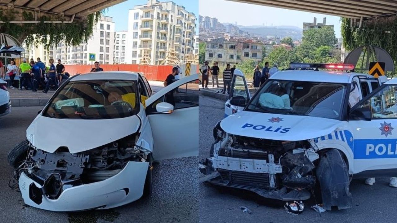 Samsun'da Kavşakta Kaza: 3 Kişi Yaralandı
