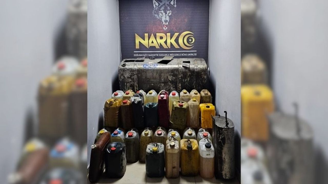 Ağrı’da Dev Narkotik Operasyonu: 761 Kilo Uyuşturucu Yakalandı