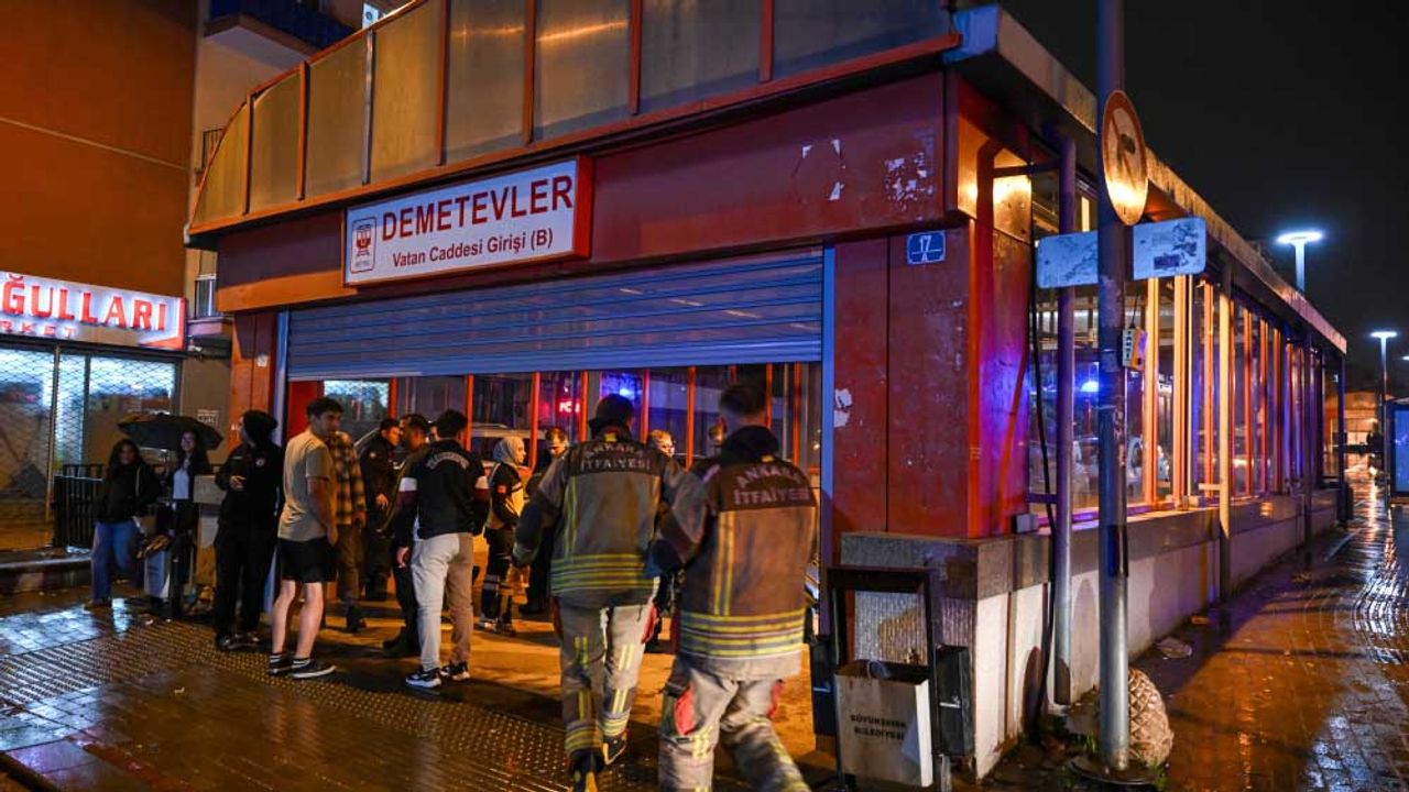 Ankara’da Metroda Duman Paniği: İstasyon Kapandı