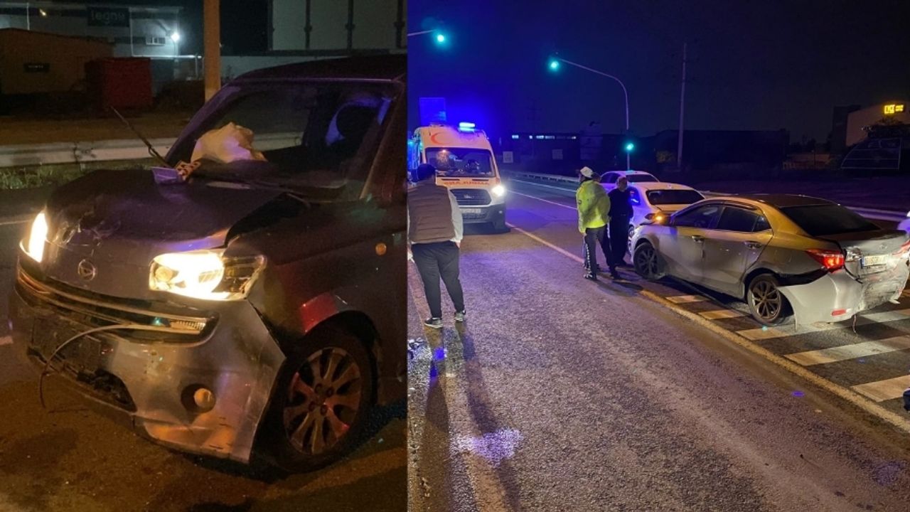 Bursa’da 3 Araç Çarpıştı: 2’si Çocuk 5 Kişi Yaralandı