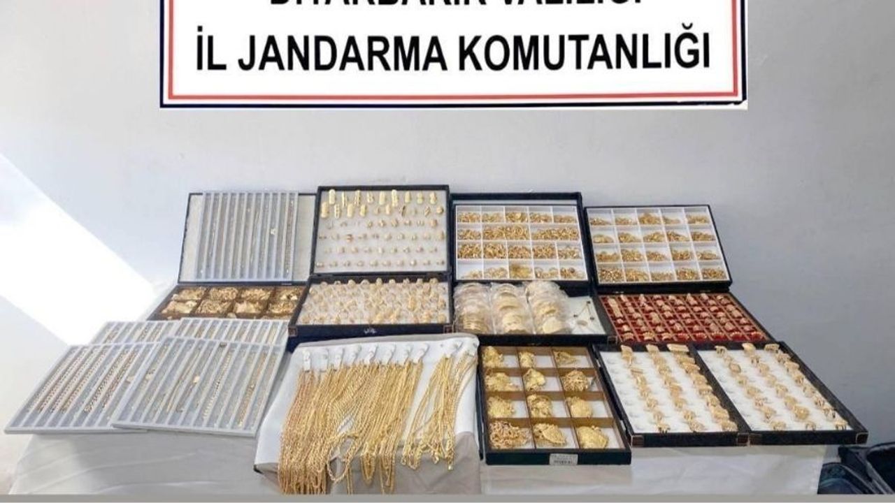 Diyarbakır’da Kaçak Altın Operasyonu: 40 Milyon TL