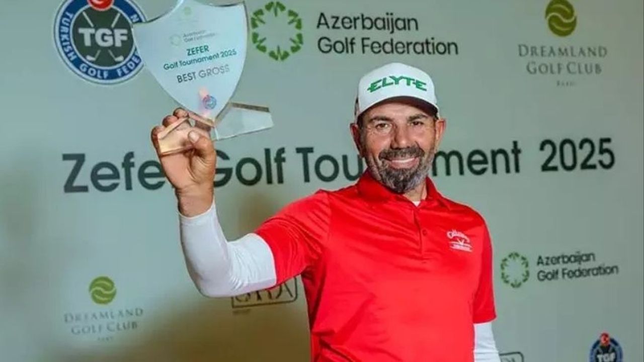 Golfte Türkiye’nin Gururu Recep Turan Bakü’de Şampiyon Oldu