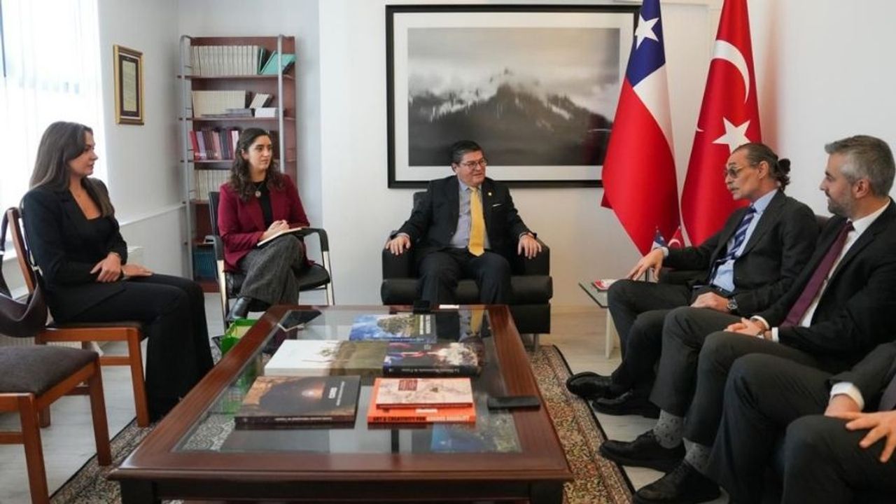 Erdal Beşikçioğlu’ndan Şili Büyükelçiliğine İş Birliği Ziyareti