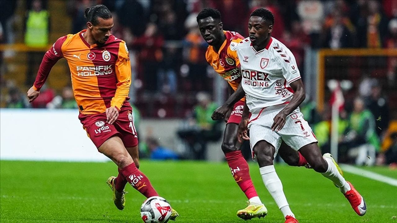 Galatasaray, Samsunspor Engelini Kayıpsız Geçti