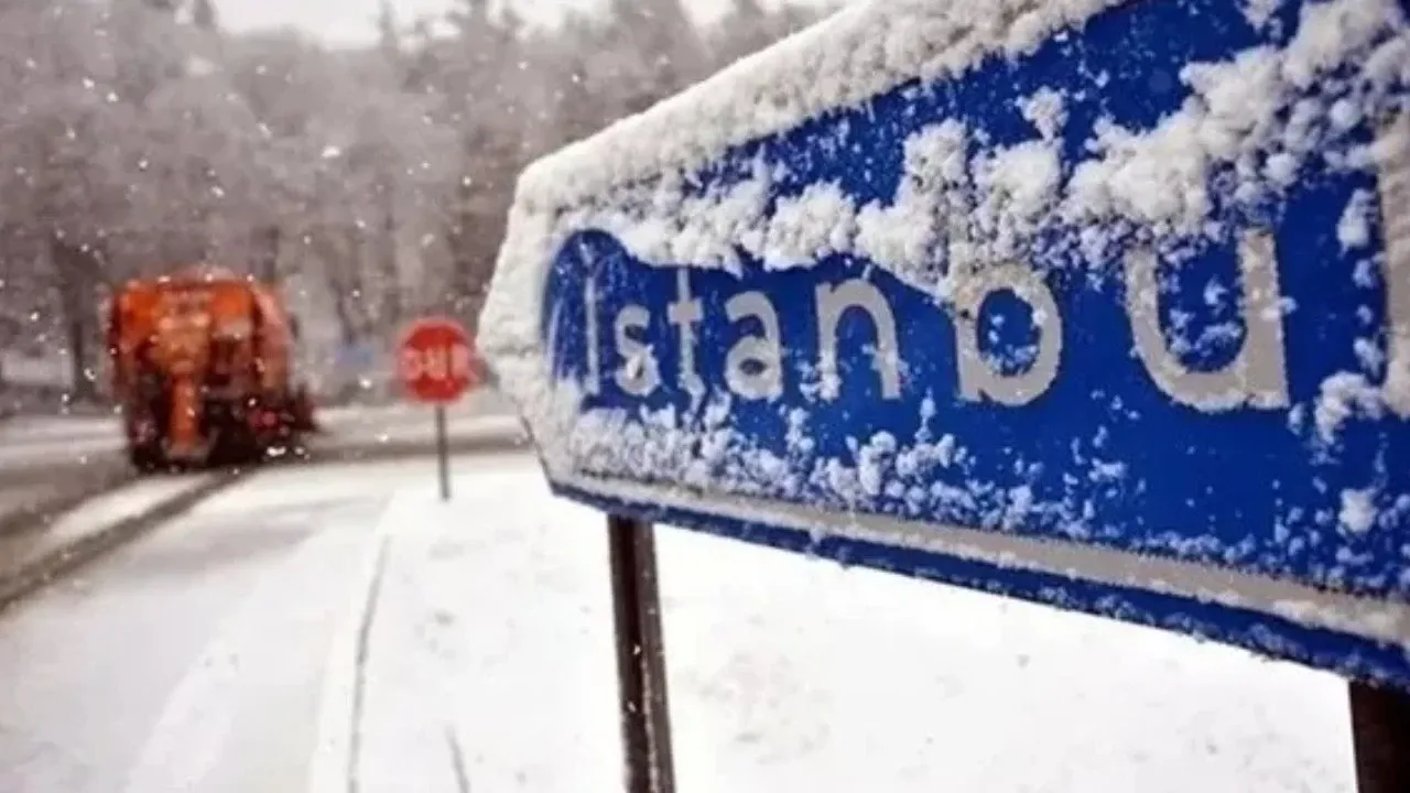 İstanbul'da Kar Alarmı! Valilik Şiddetli Kar Yağışı Olacak 19 İlçeyi açıkladı