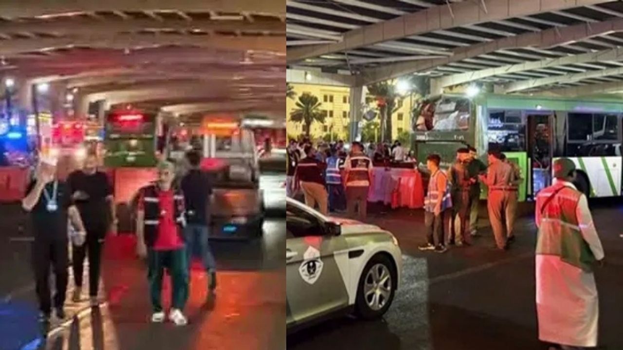 Mekke’de Türk Umre Kafilesine Otobüs Çarptı: 1 Ölü, 2 Yaralı