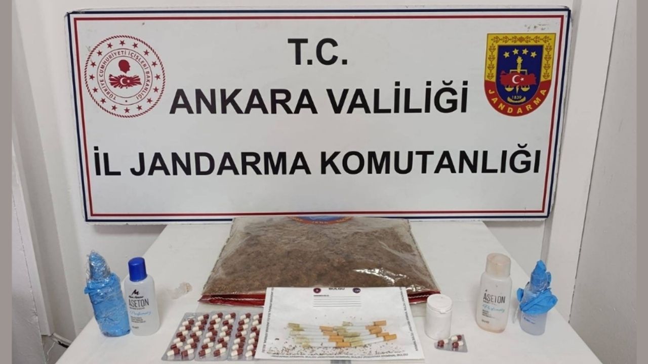 Ankara'da Narkotik Operasyonu: Evden Kilo Kilo Uyuşturucu Çıktı