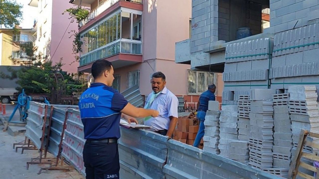 Çankaya Belediyesi'nden 7/24 Çevre ve Güvenlik Denetimi