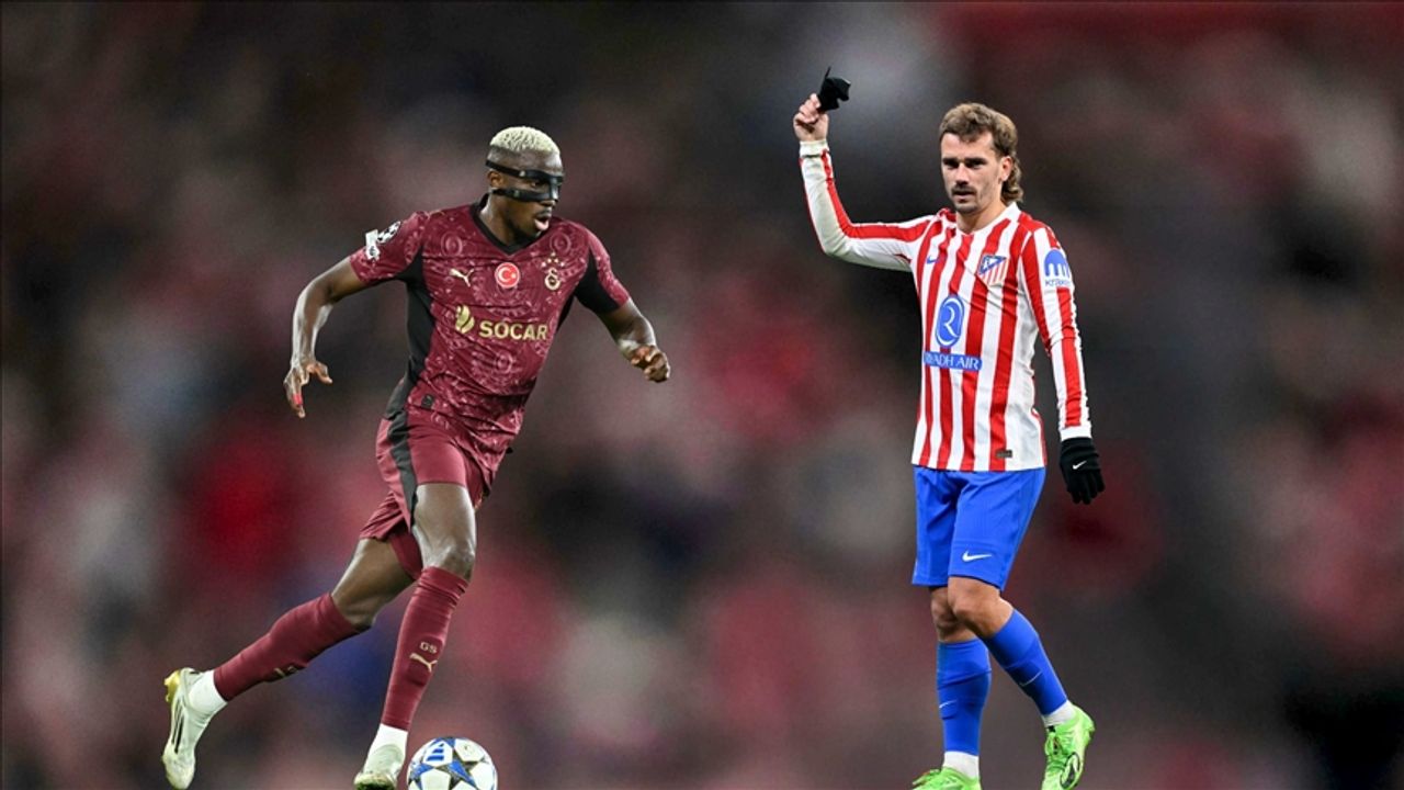 Galatasaray, Sahasında Atletico Madrid'i Konuk Ediyor