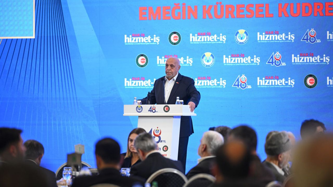 278 Bin Üyeli Hizmet-İş Sendikası Ankara'da 48. Yılını Kutladı