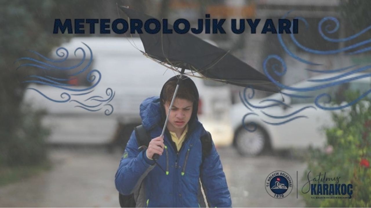 Kalecik Belediyesi’nden Meteorolojik Uyarı: Ekipler Sahada