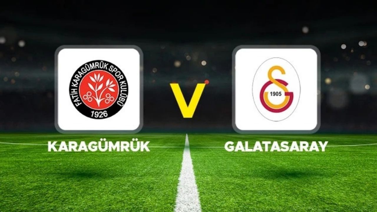 Karagümrük-Galatasaray Maçının İlk 11’i Belli Oldu