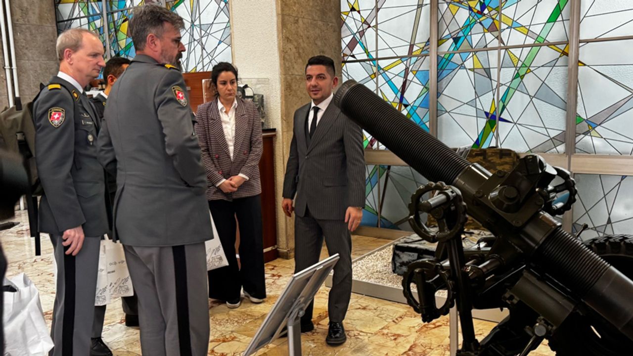 MKE TOLGA ve BORAN İsviçre Askeri Heyetine Tanıtıldı