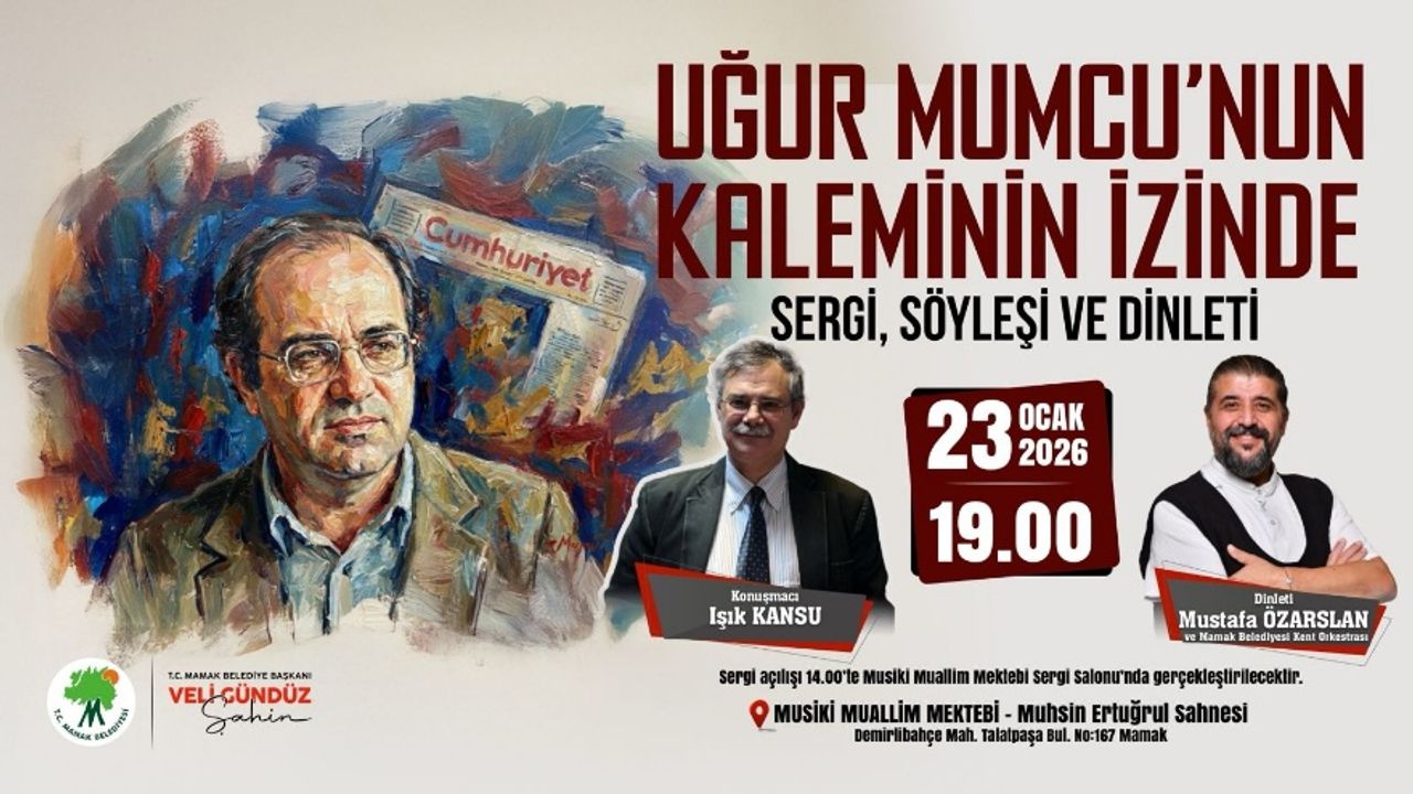 Uğur Mumcu Vefatının 33. Yılında Mamak’ta Anılıyor