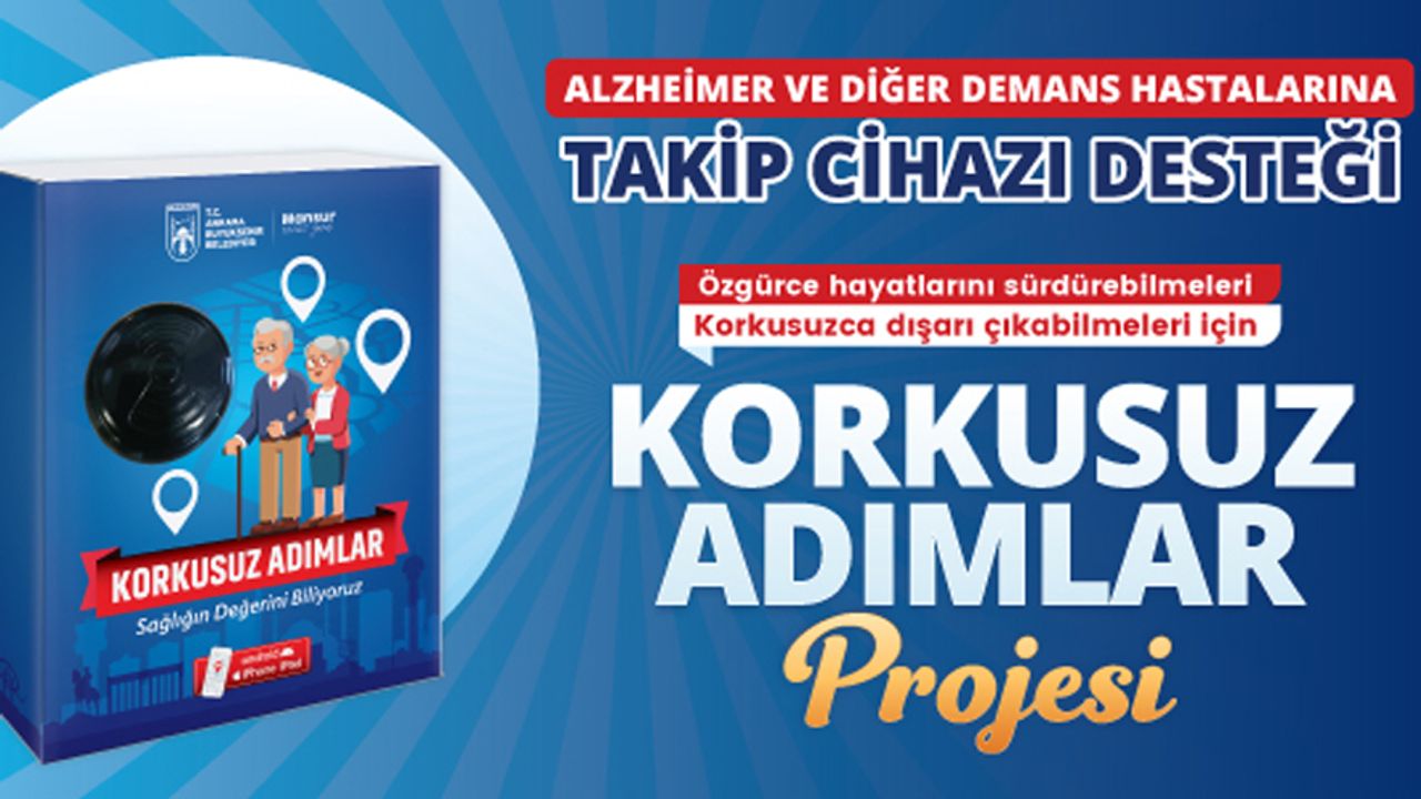 Ankara’da Alzheimer Hastalarına Ücretsiz Takip Cihazı