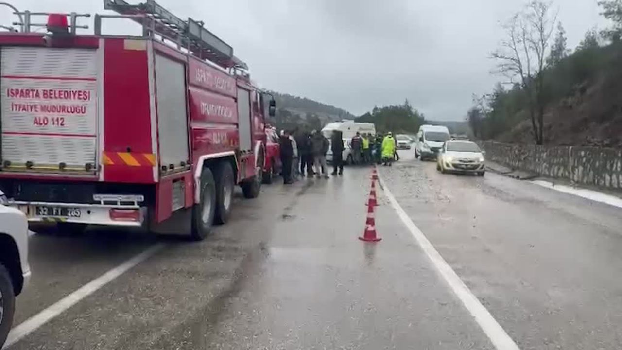 Antalya'nın Ardından Bir Ölümcül Kaza Haberi de Burdur'dan