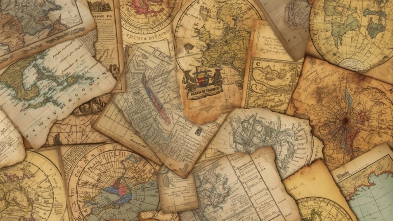 Dünyanın İlk Haritaları Nasıl Görünüyordu? Bilinen En Eski Haritalar