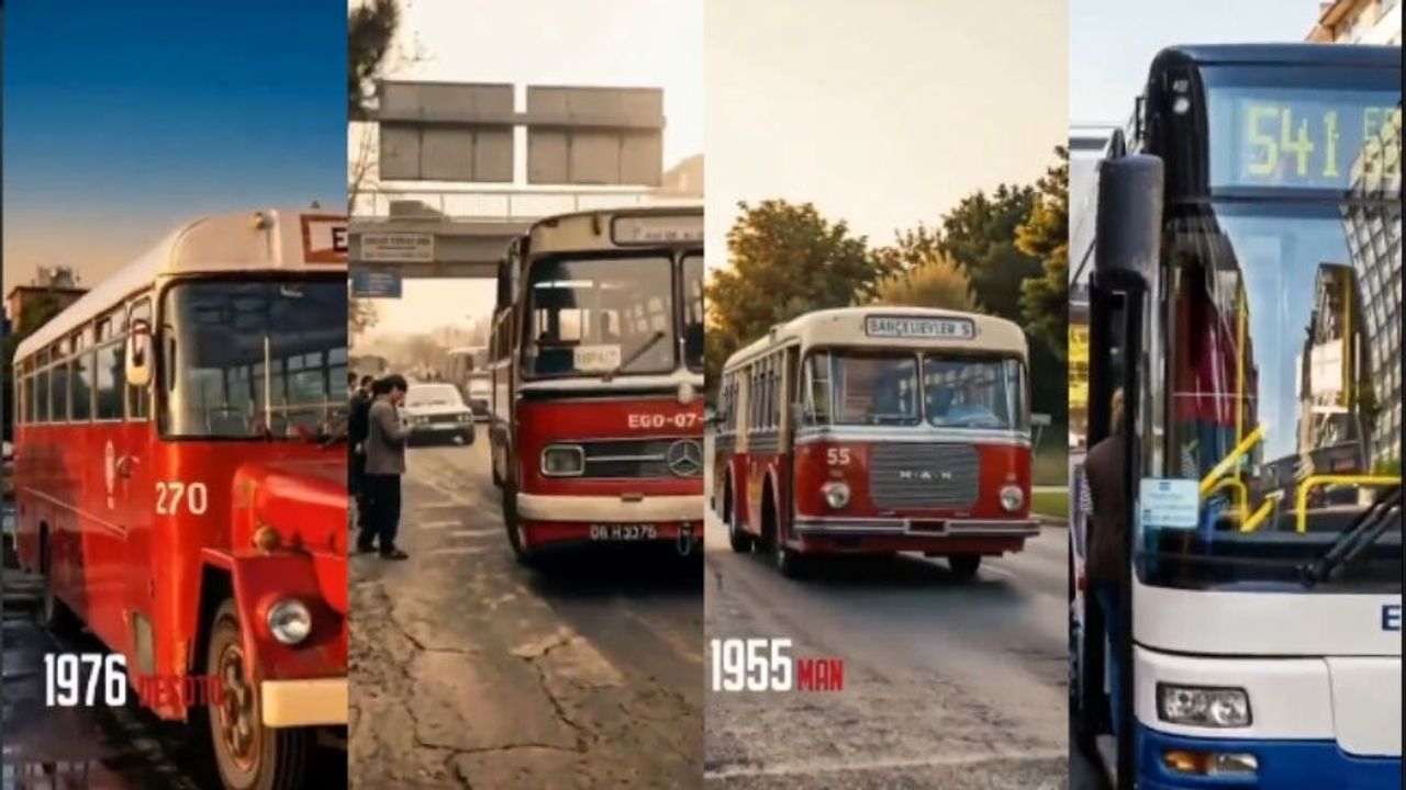 EGO 1935'ten Bugüne Toplu Taşıma Yolculuğunu Paylaştı