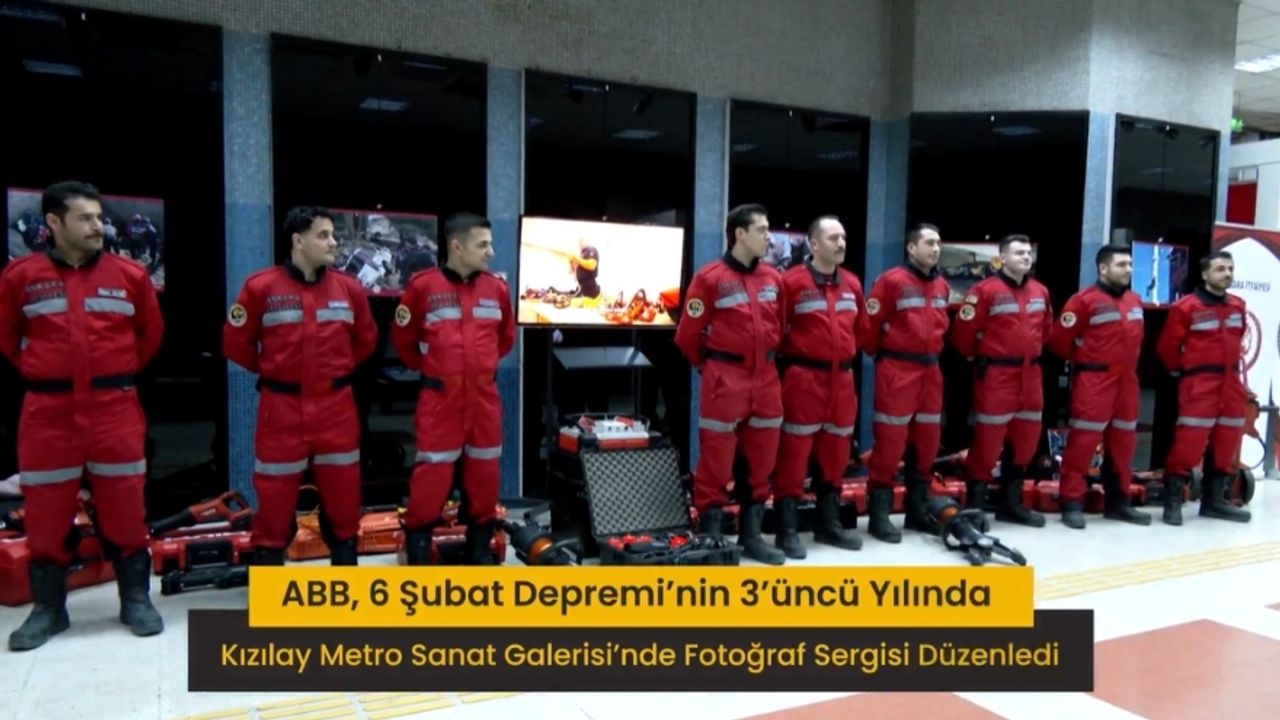 Kızılay Metro Sanat Galerisi’nde 6 Şubat Depremleri Fotoğraf Sergisi
