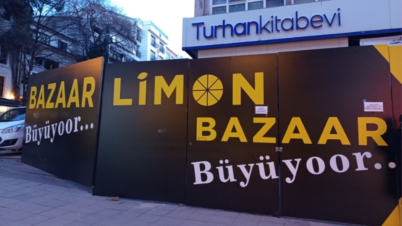Kızılay’da Turhan Kitabevi Yerini Limon Bazaar’a Bıraktı