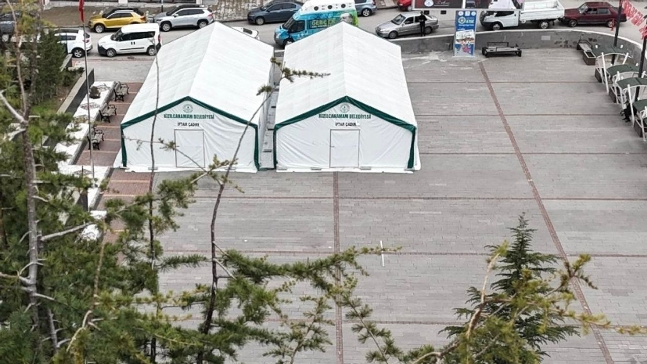 Kızılcahamam İftar Çadırı Her Gün Bin Vatandaşı Ağırlayacak