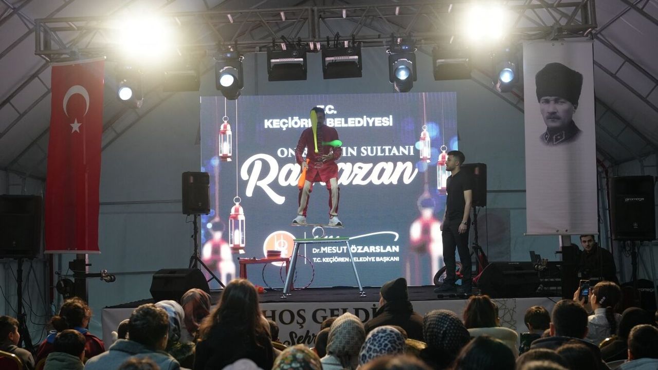 Keçiören Meydanlarında Ramazan Coşkusu