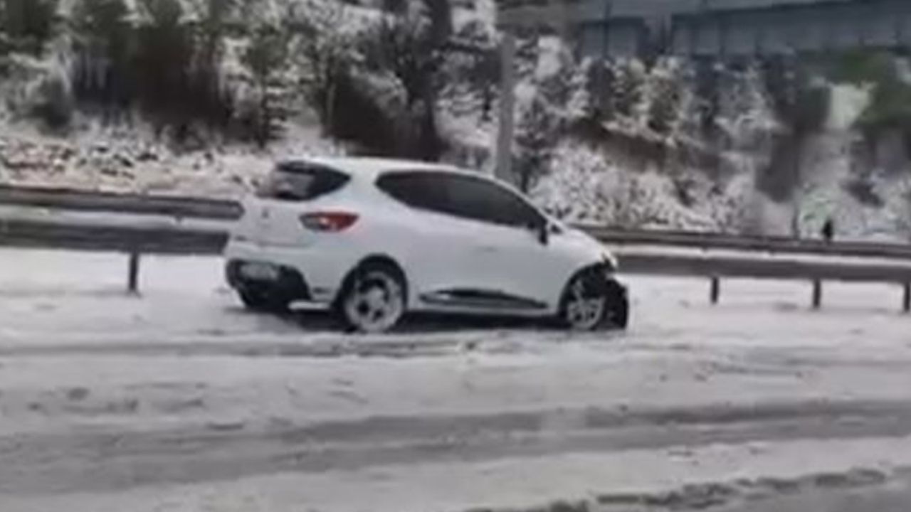 Başkentte Yoğun Yağış Kazayı Beraberinde Getirdi