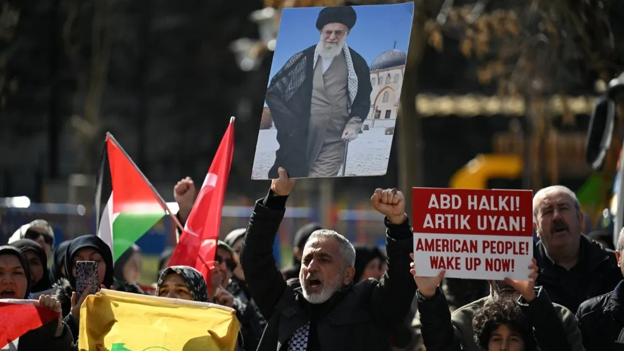 ABD ve İsrail'in İran’a Yönelik Saldırıları Ankara’da Protesto Edildi