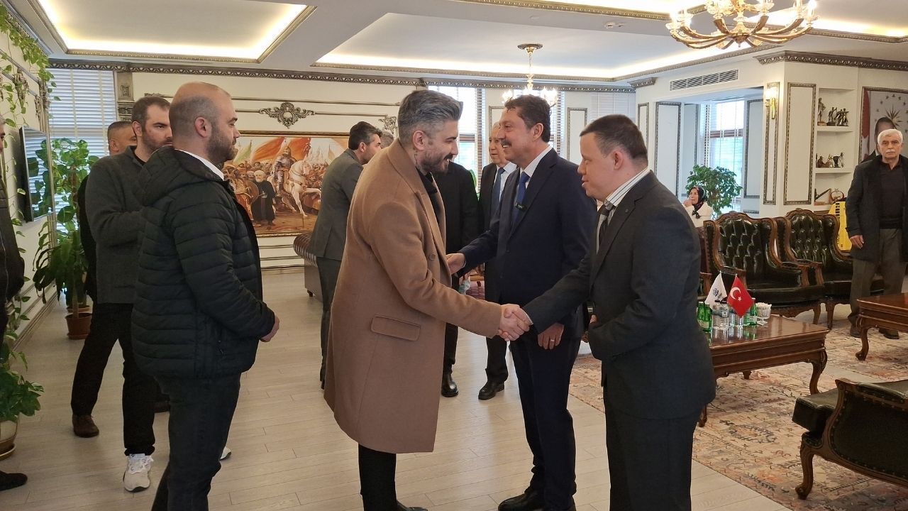 Beypazarı Belediyesinde Bayramlaşma Mesaisi