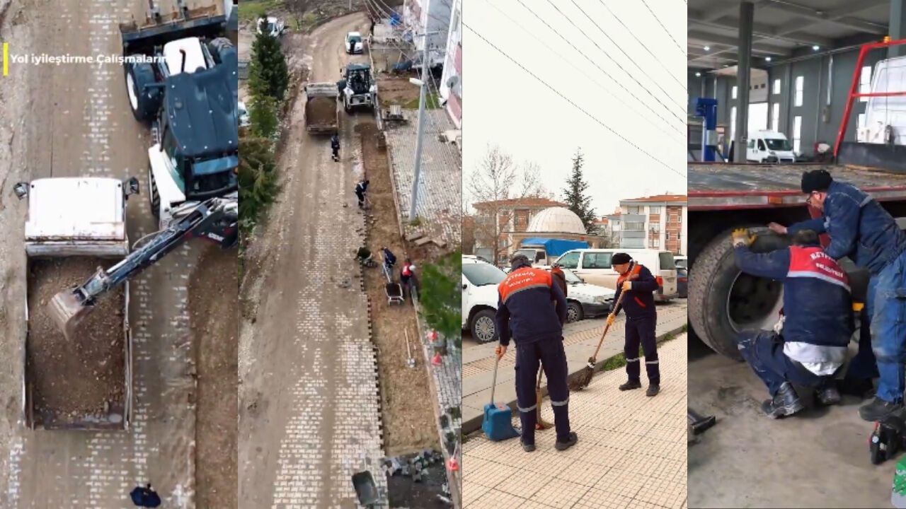 Beypazarı’nda Temizlik ve Düzen Çalışmaları Hız Kesmeden Sürüyor