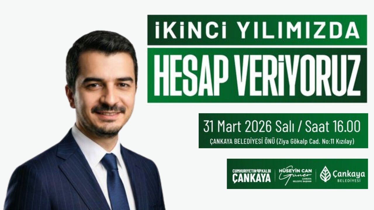 Çankaya Belediyesi’nden 31 Mart’ta Hesap Verme Buluşması