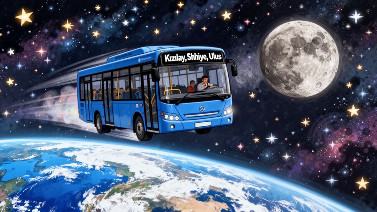 EGO Otobüsleri Her Gün Aya Gidiyor: 367 Bin Km