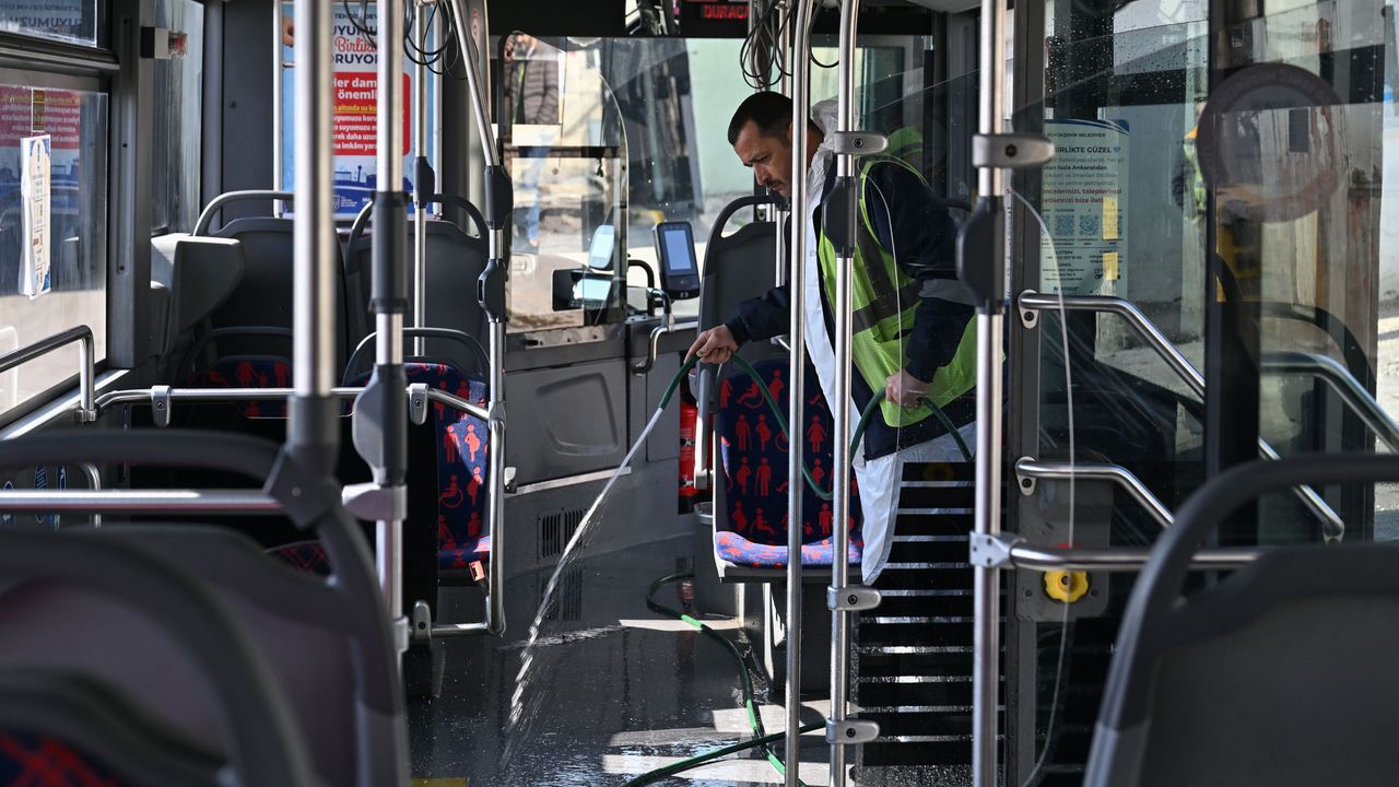 Ankara'da Toplu Taşıma Araçlarına Bayram Öncesi Kapsamlı Temizlik
