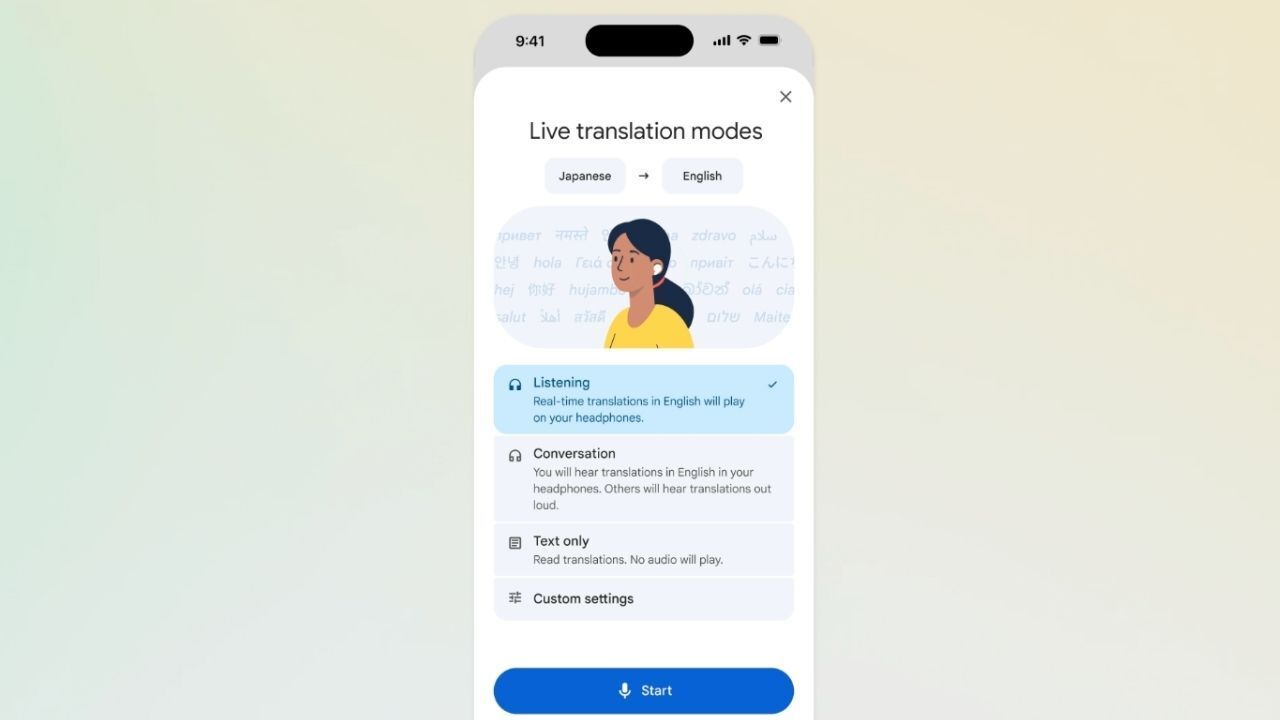 Google’ın Kulaklıkla Canlı Çeviri Özelliği Artık iOS’ta