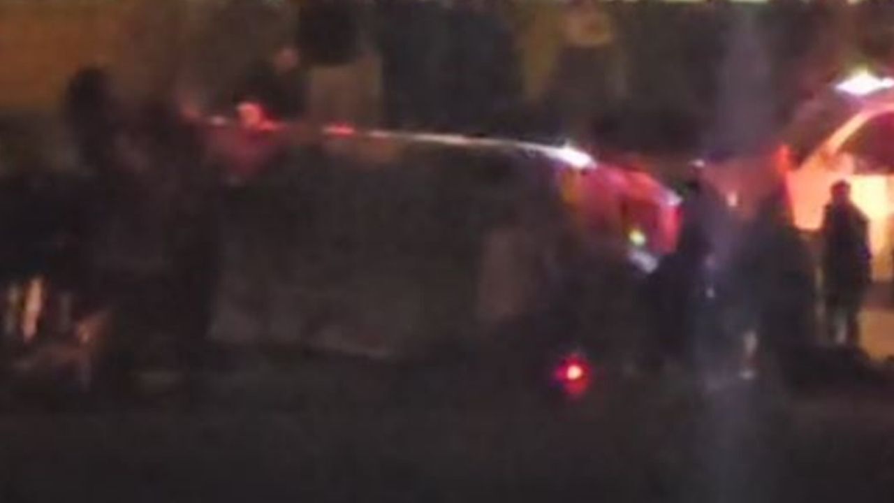 Polatlı'da Otomobille Çarpışan Minibüs Yan Yattı: 2 Ölü