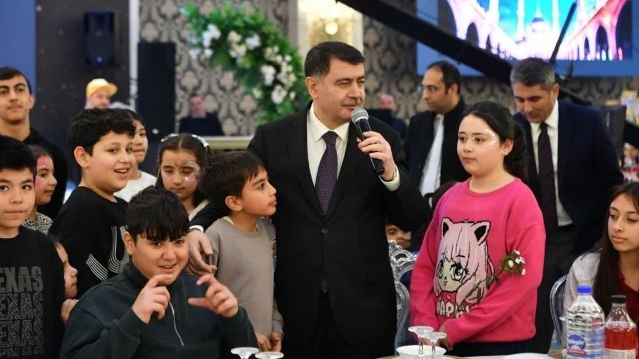 Ankara Valisi Vasip Şahin İftar Sofrasında Yetim Çocuklarla Buluştu