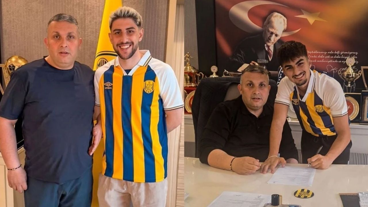 Miraç ve Mervan 2 Yıl Daha Ankaragücü Kadrosunda