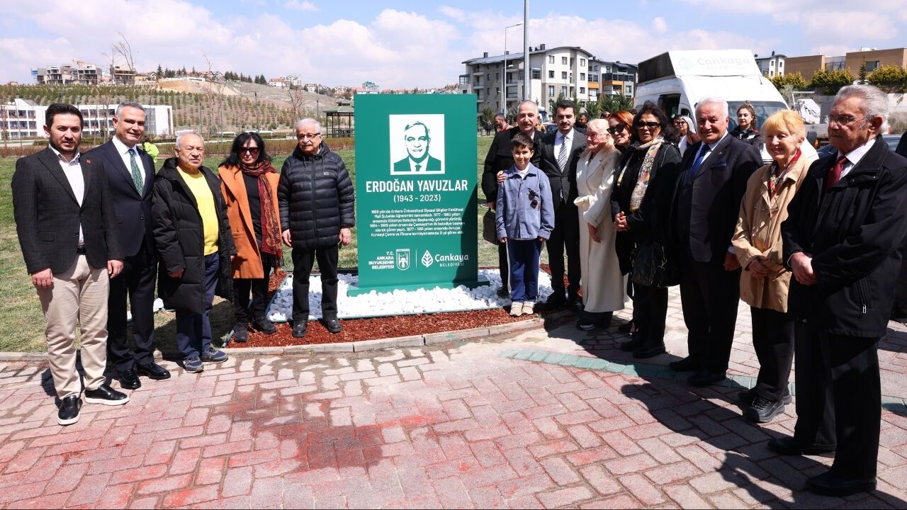 Çankaya’nın İlk Başkanı Erdoğan Yavuzlar Törenle Anıldı