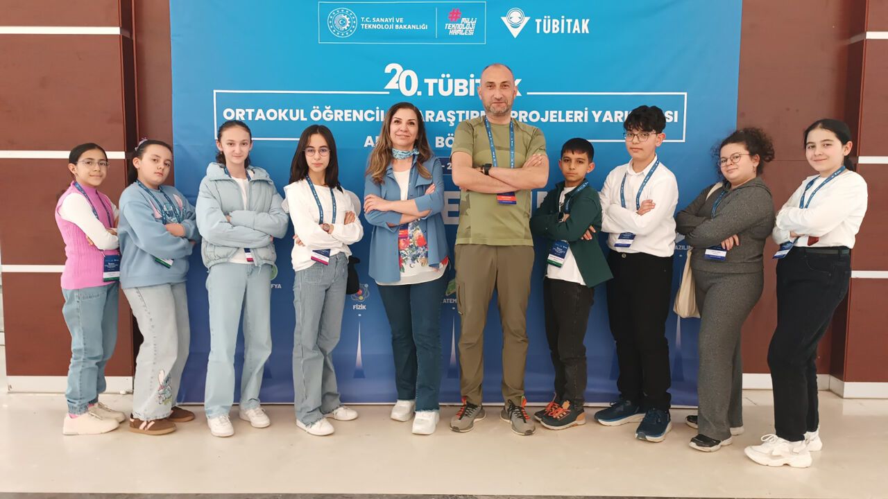 Çubuk BİLSEM’den Çifte Zafer, TÜBİTAK Bölge Finaline Damga Vurdular