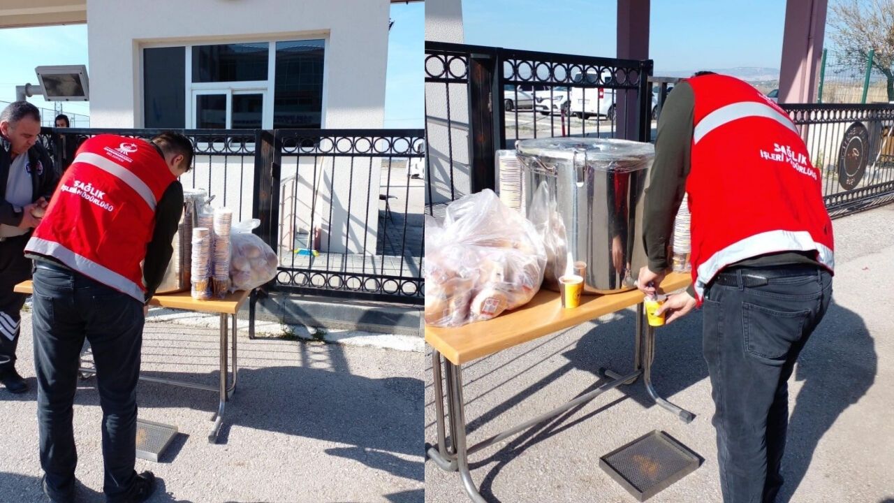 Kahramankazan’da Sıcak Çorba İkramı Öğrencilerin İçini Isıttı