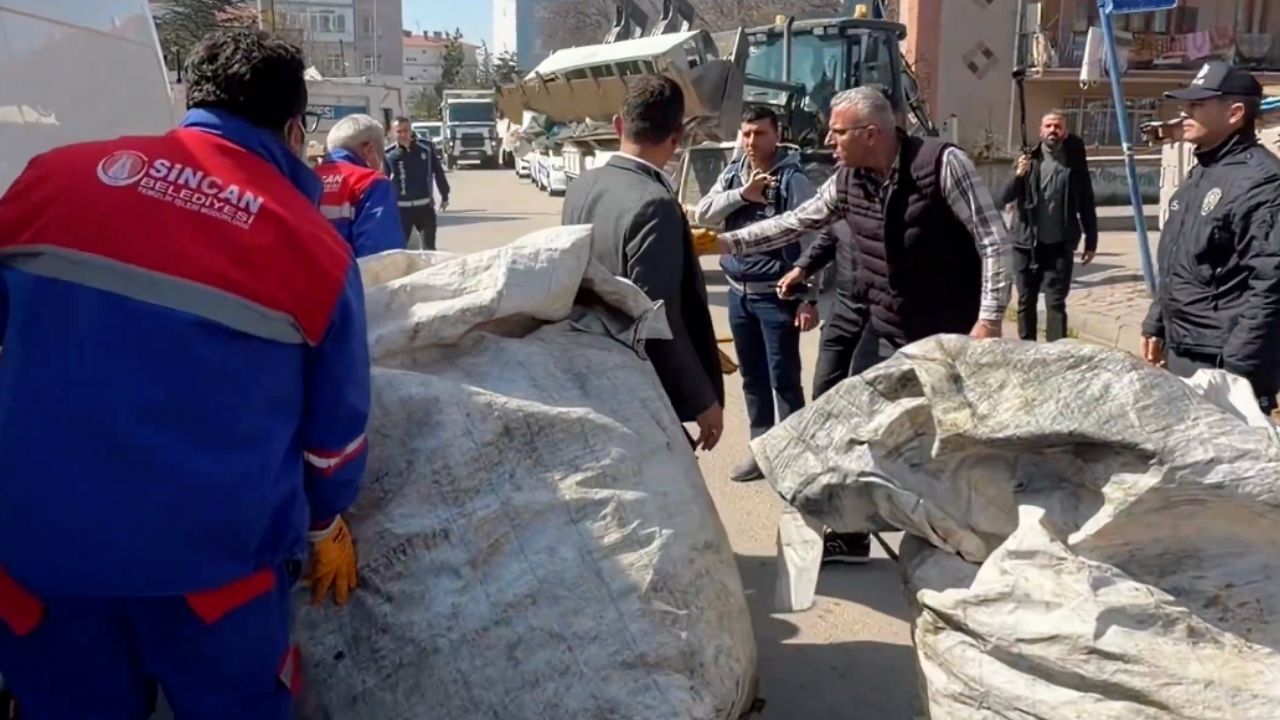 Sincan Belediyesi’nden Çevre Kirliliğine Karşı Kapsamlı Temizlik Seferberliği